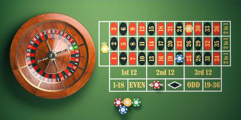 Roulette 6686 - Tựa game hấp dẫn nhất năm 2024 cho bet thủ 3 Kết cấu của một bàn chơi
